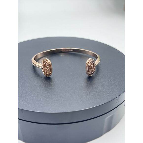 Kendra Scott Elton‎ Rose gold Rose Drusy Cuff Adjustable
Bracelet - Picture 6 of 13